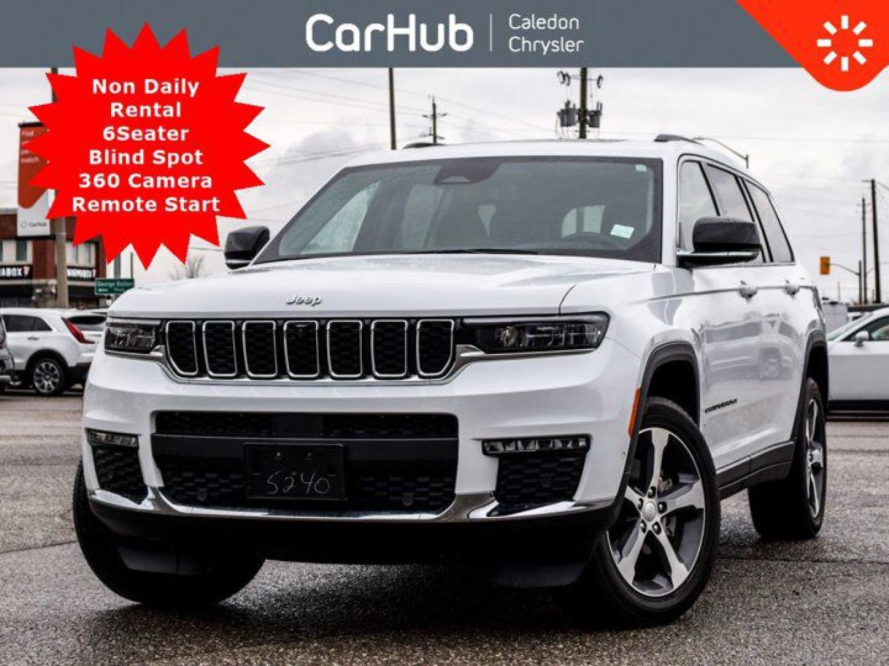 Used 2023 Jeep Grand Cherokee L Limited 6 Seater Pano Sunroof Luxury Group for sale in Bolton, ON