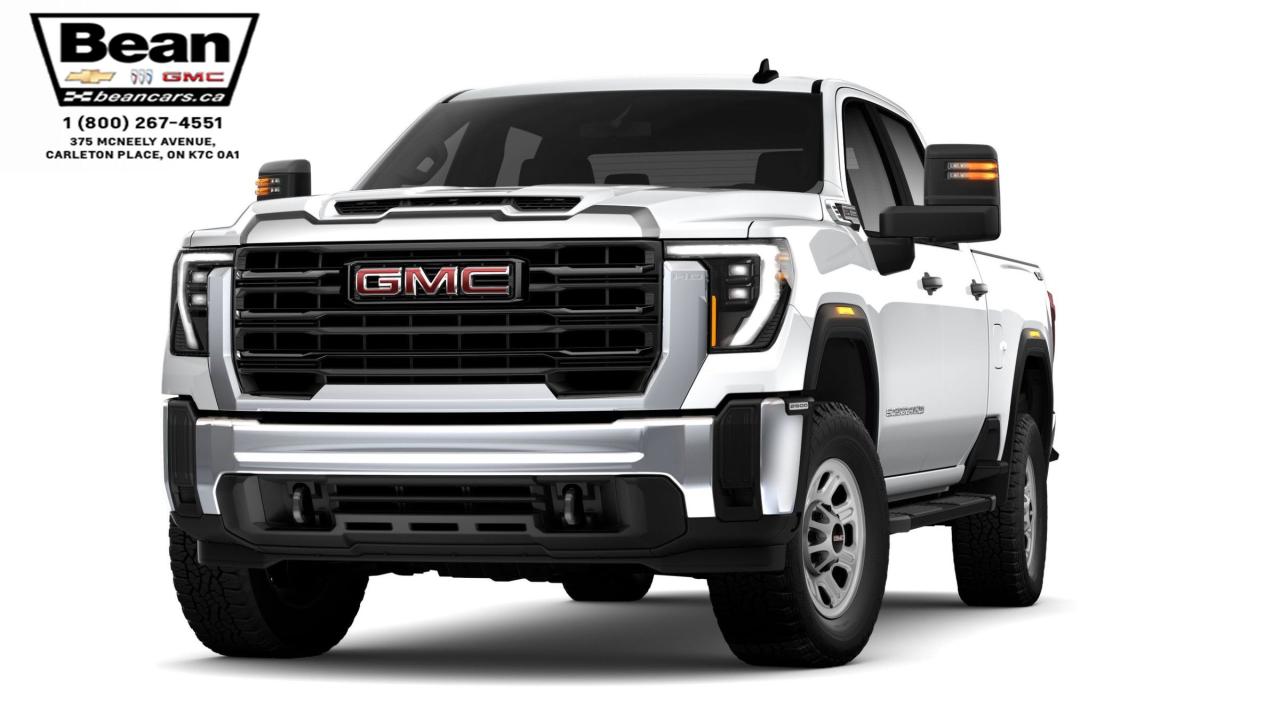 New 2025 GMC Sierra 2500 HD Pro 6.6L V8 WITH REMOTE ENTRY, HITCH GUIDANCE, HD REAR VISION CAMERA, APPLE CARPLAY AND ANDROID AUTO,  GOOSENECK/5TH WHEEL PREP PACKAGE for sale in Carleton Place, ON