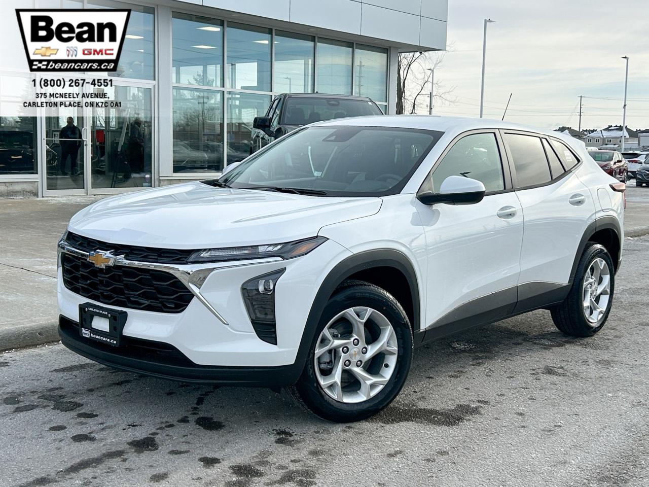 New 2025 Chevrolet Trax LS 1.2L 3 CYL WITH REMOTE START/ENTRY, HEATED SEATS, CRUISE CONTROL, HD REAR VISION CAMERA, APPLE CARPLAY AND ANDROID AUTO for sale in Carleton Place, ON