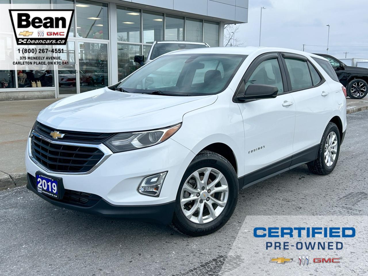 Used 2019 Chevrolet Equinox LS 1.5L 4 CYL WITH REMOTE START/ENTRY, HEATED SEATS, CRUISE CONTROL, HD REAR VISION CAMERA, APPLE CARPLAY AND ANDROID AUTO for sale in Carleton Place, ON