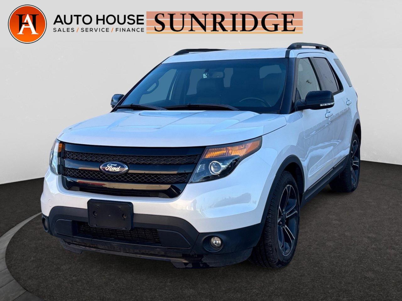 Used 2015 Ford Explorer Sport | NAVIGATION | LEATHER | PANO ROOF | HEATED SEATS for sale in Calgary, AB