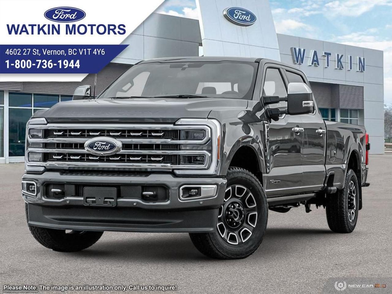 New 2024 Ford F-350 Super Duty SRW PLATINUM for sale in Vernon, BC