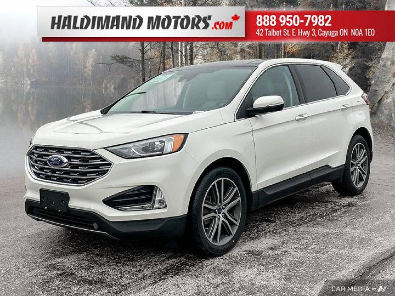 Used 2021 Ford Edge Titanium for sale in Cayuga, ON