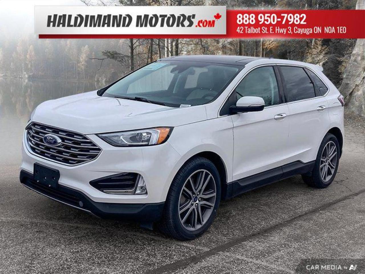 Used 2021 Ford Edge Titanium for sale in Cayuga, ON