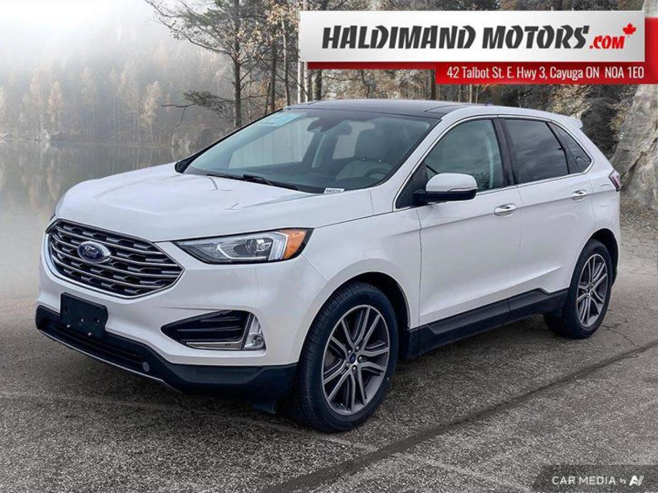 Used 2021 Ford Edge Titanium for sale in Cayuga, ON