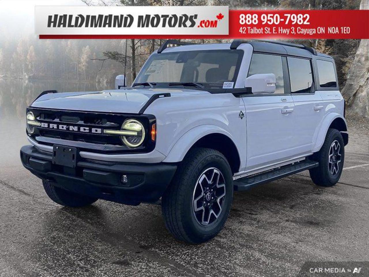 Used 2023 Ford Bronco Outer Banks for sale in Cayuga, ON