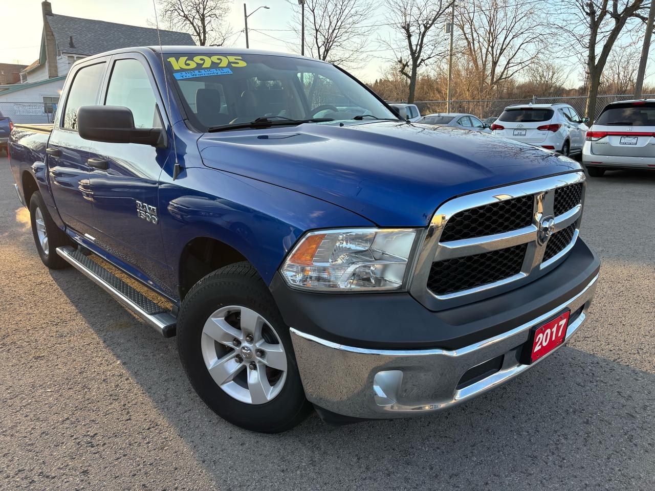 Used 2017 RAM 1500 ST, Full Crew Cab, 4X4, Back-Up-Camera for sale in St Catharines, ON