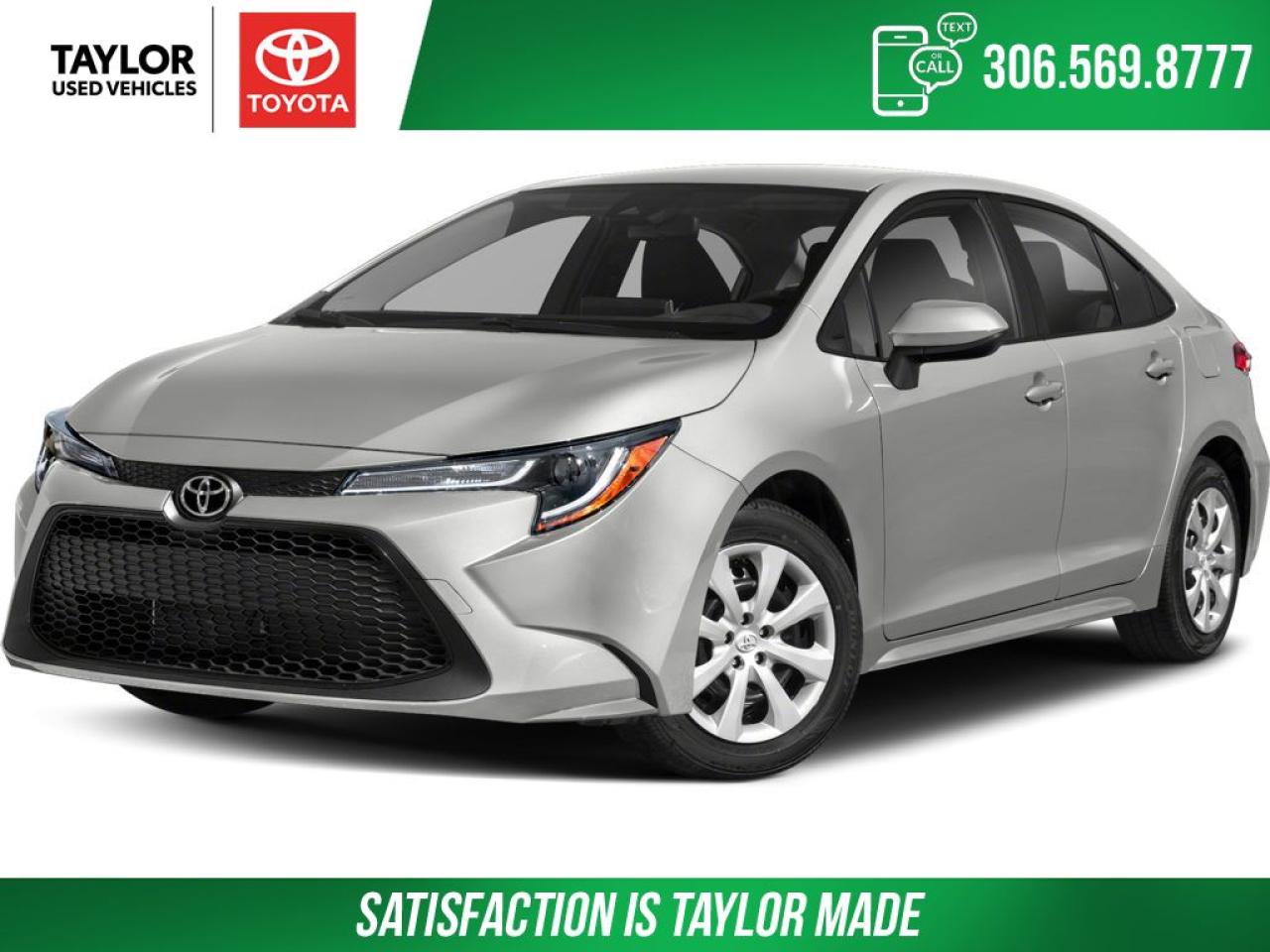 Used 2022 Toyota Corolla LE UPGRADE PACKAGE for sale in Regina, SK