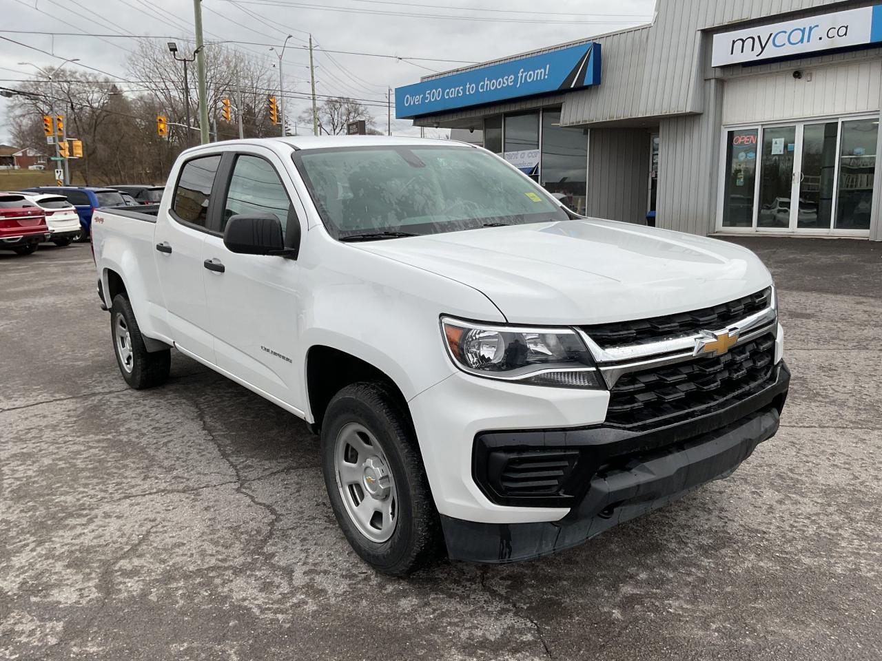 Used 2022 Chevrolet Colorado WT LOW MILEAGE!!!!   BACKUP CAM. A/C. CRUISE. PWR GROUP. KEYLESS ENTRY. PERFECT FOR THE BIG JOBS!!! for sale in Kingston, ON