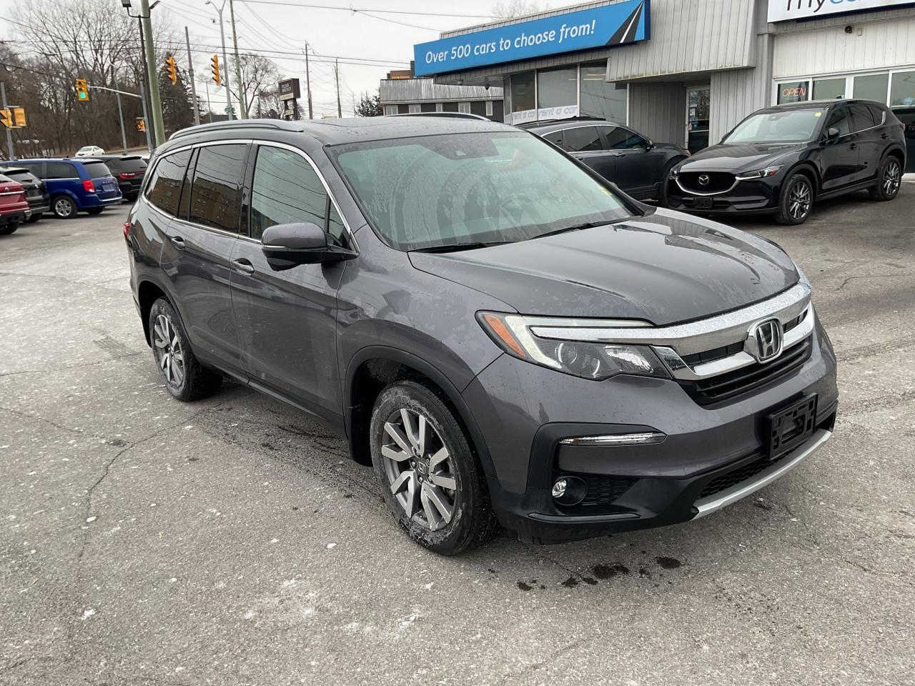 Used 2019 Honda Pilot 3.5L EX AWD!!!  SUNROOF. HEATED SEATS. BACKUP CAM. A/C. CRUISE. PWR GROUP. KEYLESS ENTRY. PERFECT FO for sale in Kingston, ON