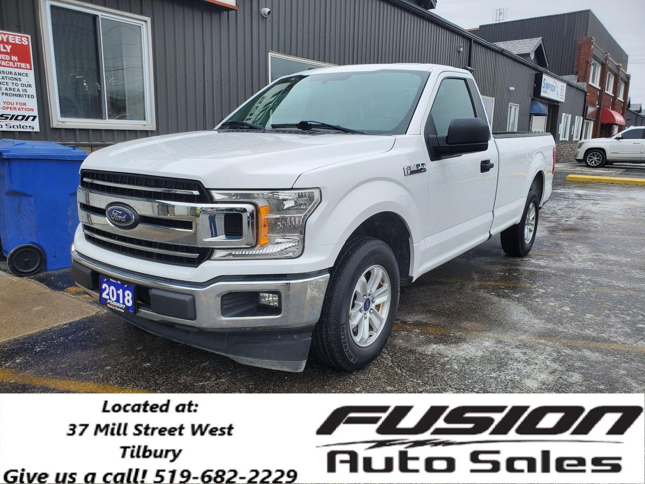 Used 2018 Ford F-150 XLT 2WD REG CAB 8' BOX- for sale in Tilbury, ON