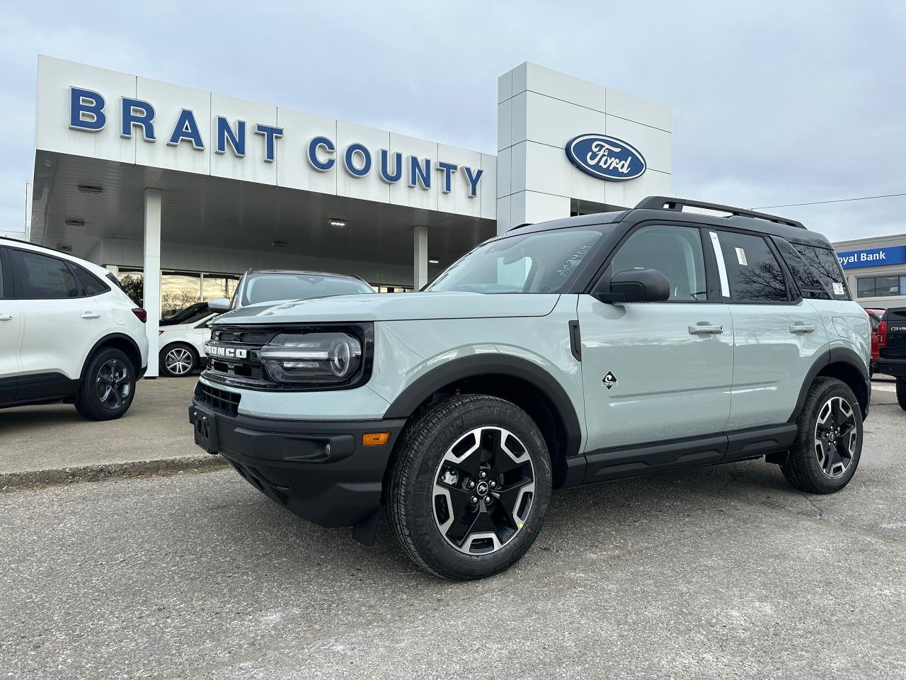 New 2024 Ford Bronco Sport OUTBANKS | 300A | 1.5L ECOBOOST | for sale in Brantford, ON