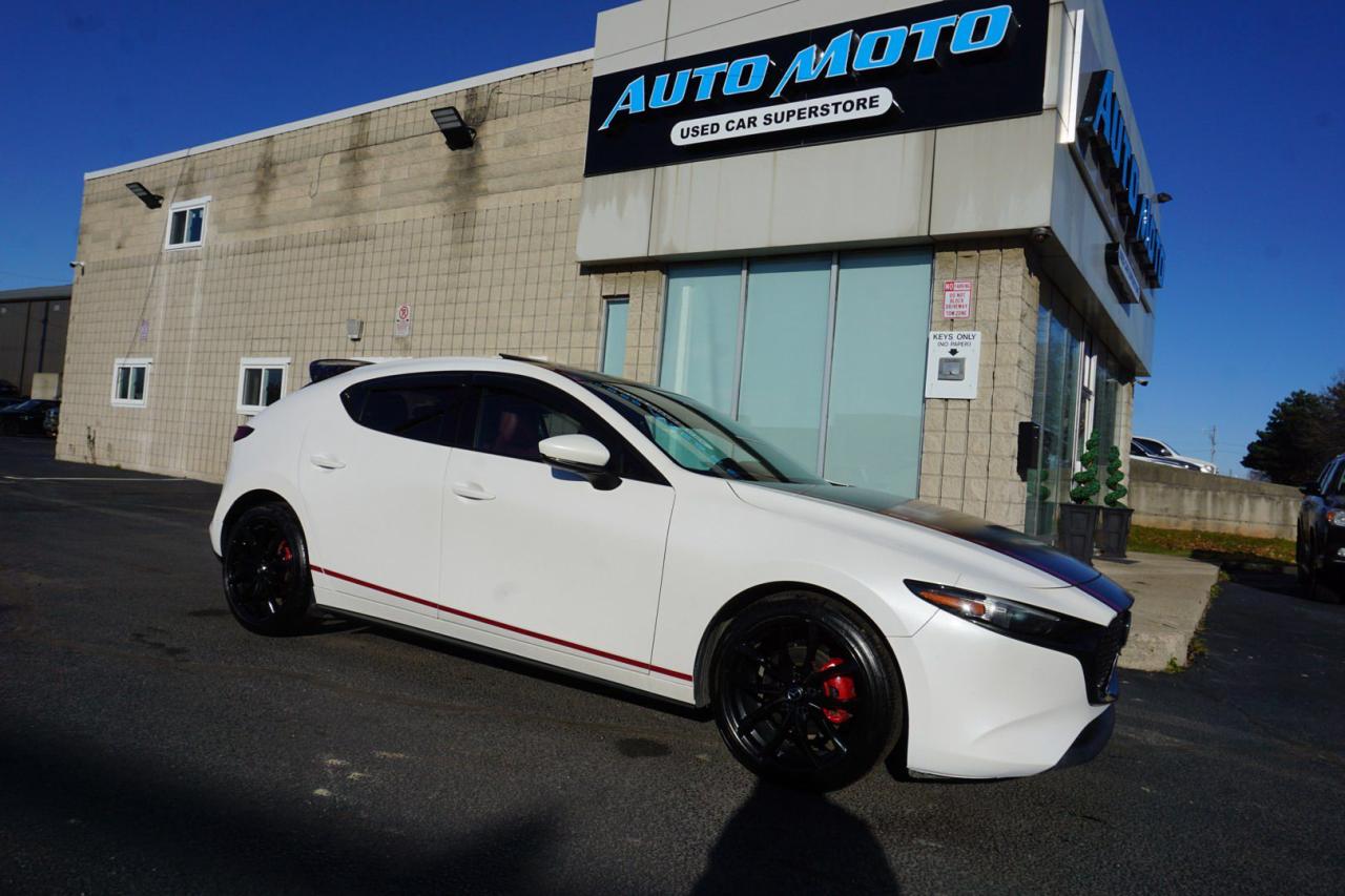 Used 2020 Mazda MAZDA3 2.5L GT 6Spd CERTIFIED *1 OWNER*ACCIDENT FREE* CAMERA NAV BLUETOOTH LEATHER HEATED SEATS SUNROOF CRUISE ALLOYS for sale in Burlington, ON