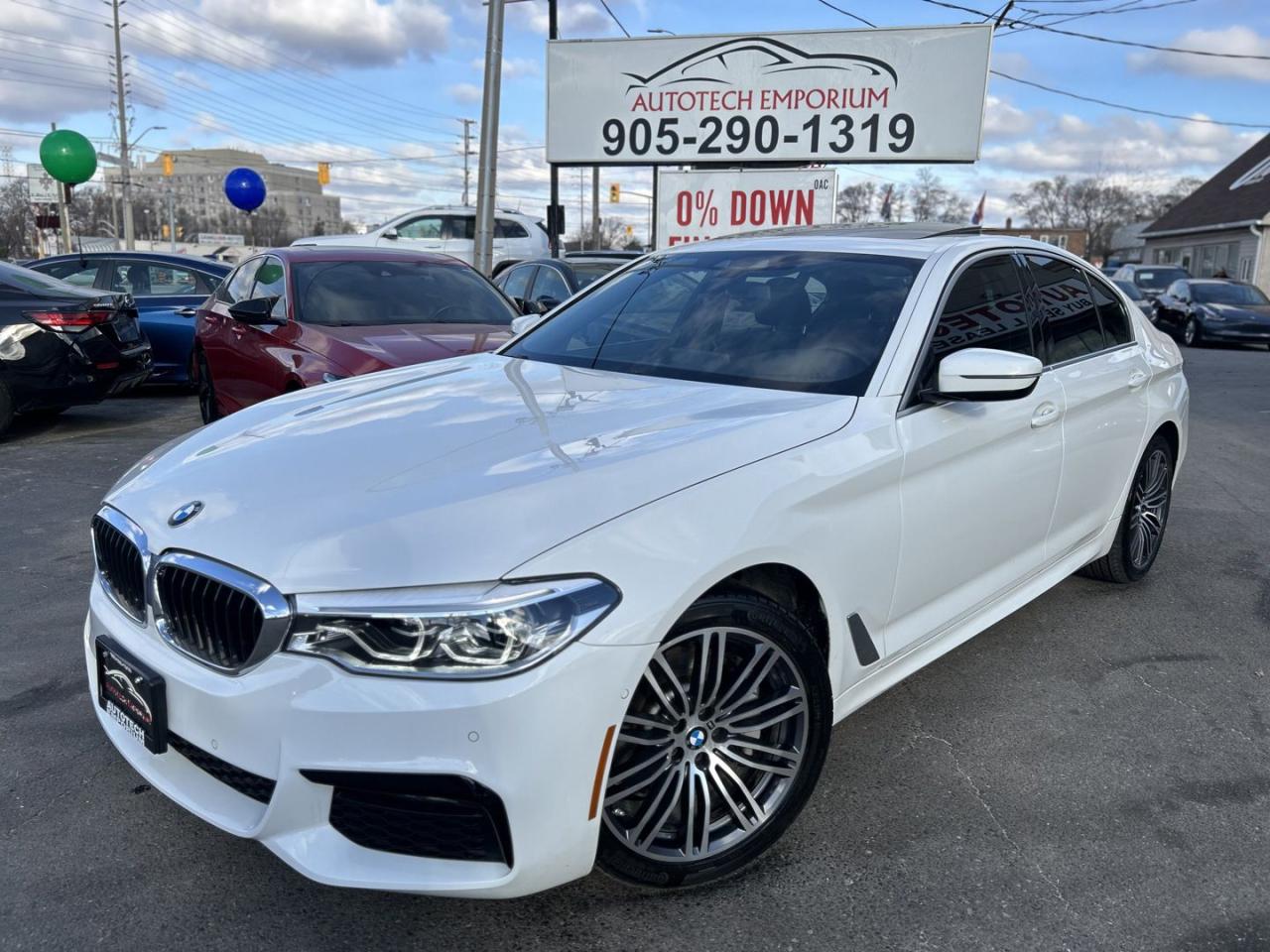 Used 2020 BMW 5 Series 530I xDRIVE  M SPORT PKG / AMBIENT LIGHTING / NAVI for sale in Mississauga, ON