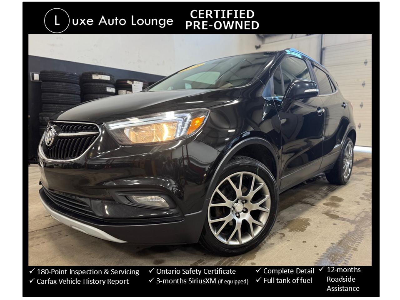 Used 2018 Buick Encore LOW KM! AWD, SPORT TOURING, REMOTE START! LOADED! for sale in Orleans, ON