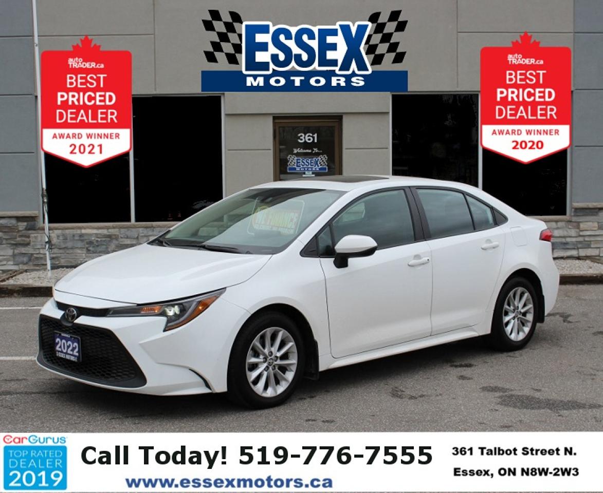Used 2022 Toyota Corolla LE*Heated Seats*Sun Roof*Bluetooth*Rear Cam for sale in Essex, ON