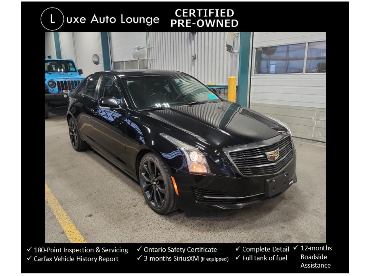 Used 2017 Cadillac ATS LOW KM, AWD, CARBON BLACK PKG, RECARO SEATS! for sale in Orleans, ON