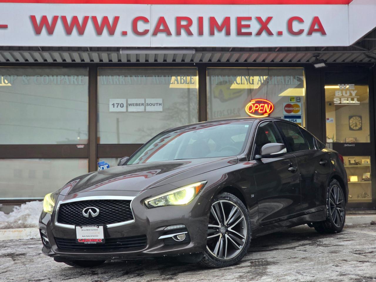 Used 2015 Infiniti Q50 NAVI | BOSE | Backup Camera | Heated Seats for sale in Waterloo, ON