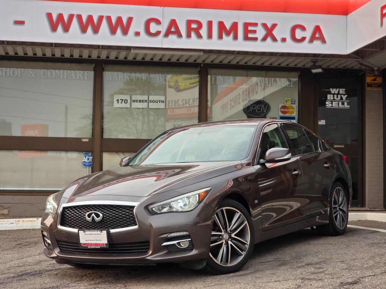 Used 2015 Infiniti Q50 Navi | Leather | BOSE | Sunroof | Backup Camera for sale in Waterloo, ON