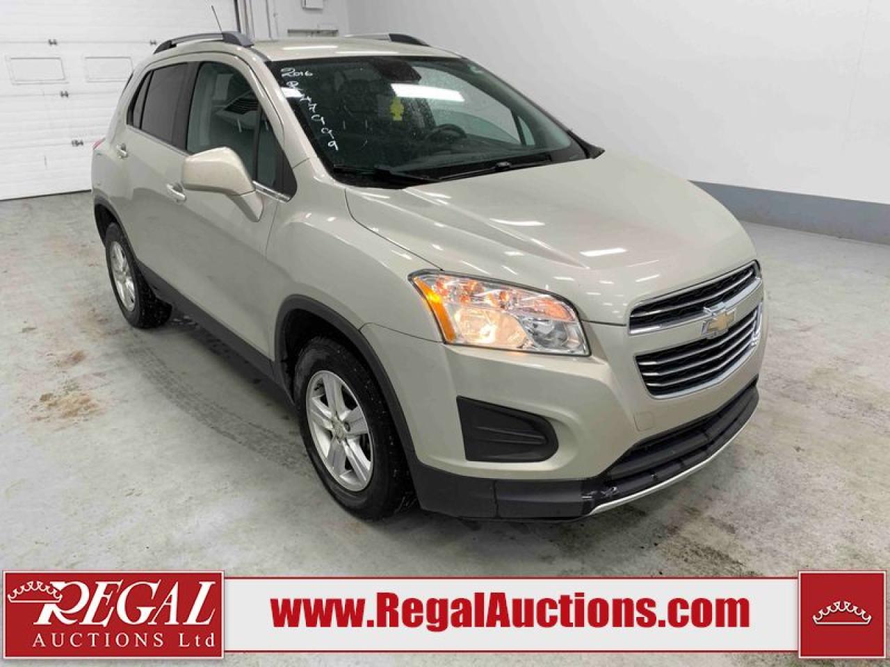 Used 2016 Chevrolet Trax 1LT for sale in Calgary, AB