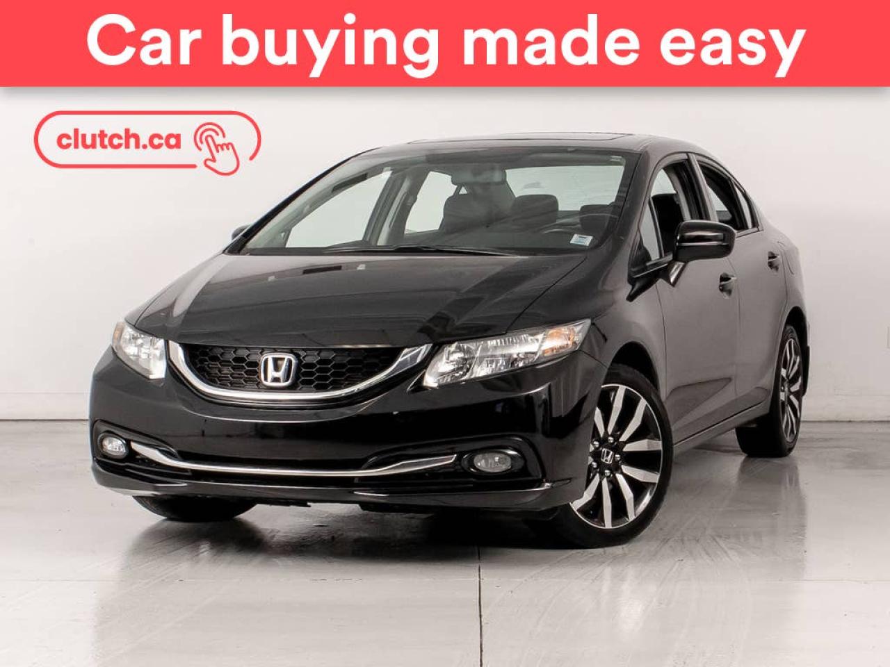 Used 2014 Honda Civic Touring w/ Sunroof, Nav, Leather for sale in Bedford, NS