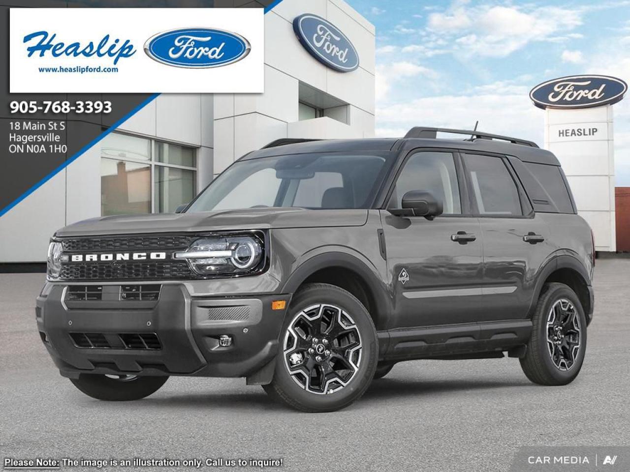 New 2025 Ford Bronco Sport OUTER BANKS 4X4 for sale in Hagersville, ON