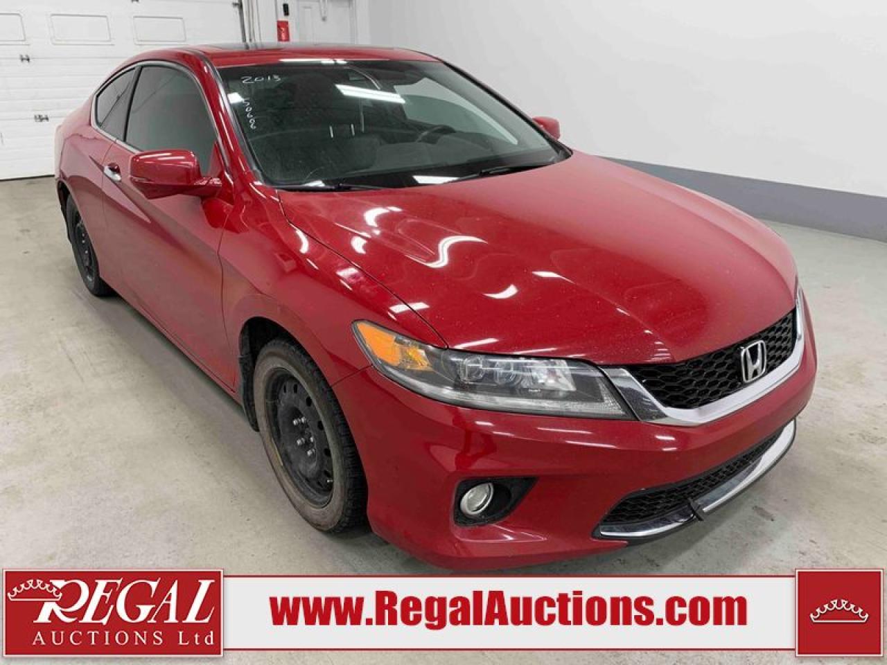 Used 2013 Honda Accord EX-L for sale in Calgary, AB