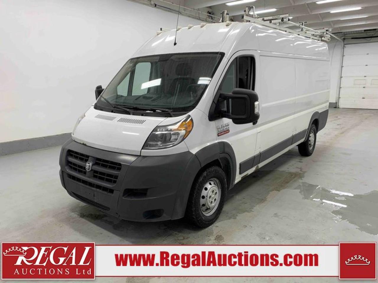 Used 2016 RAM 3500 ProMaster High Roof for sale in Calgary, AB