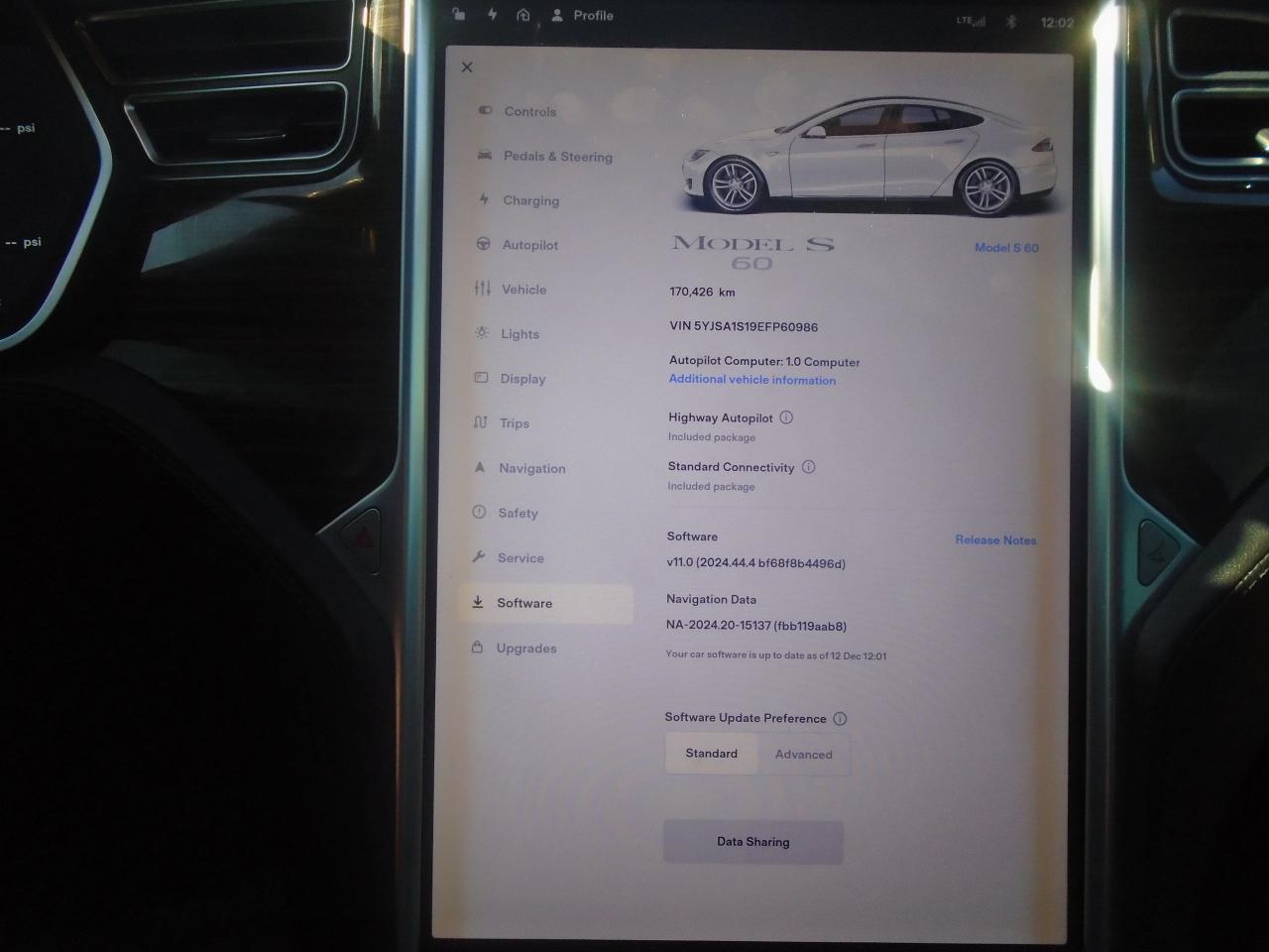 2014 Tesla Model S Model S 60 325KM FULL CHARGE RWD - Photo #15