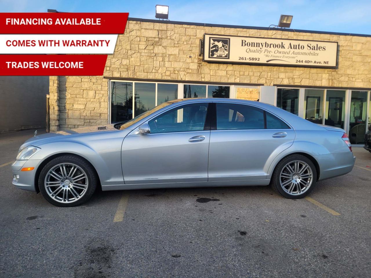 Used 2009 Mercedes-Benz S-Class 4dr Sdn 5.5L V8 4MATIC/LEATHER/SUNROOF/NAVIGATION for sale in Calgary, AB