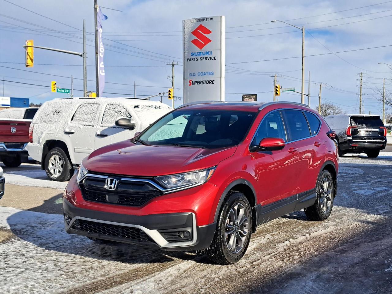 Used 2020 Honda CR-V EX-L AWD ~Heated Leather ~Backup Camera ~Sunroof for sale in Barrie, ON