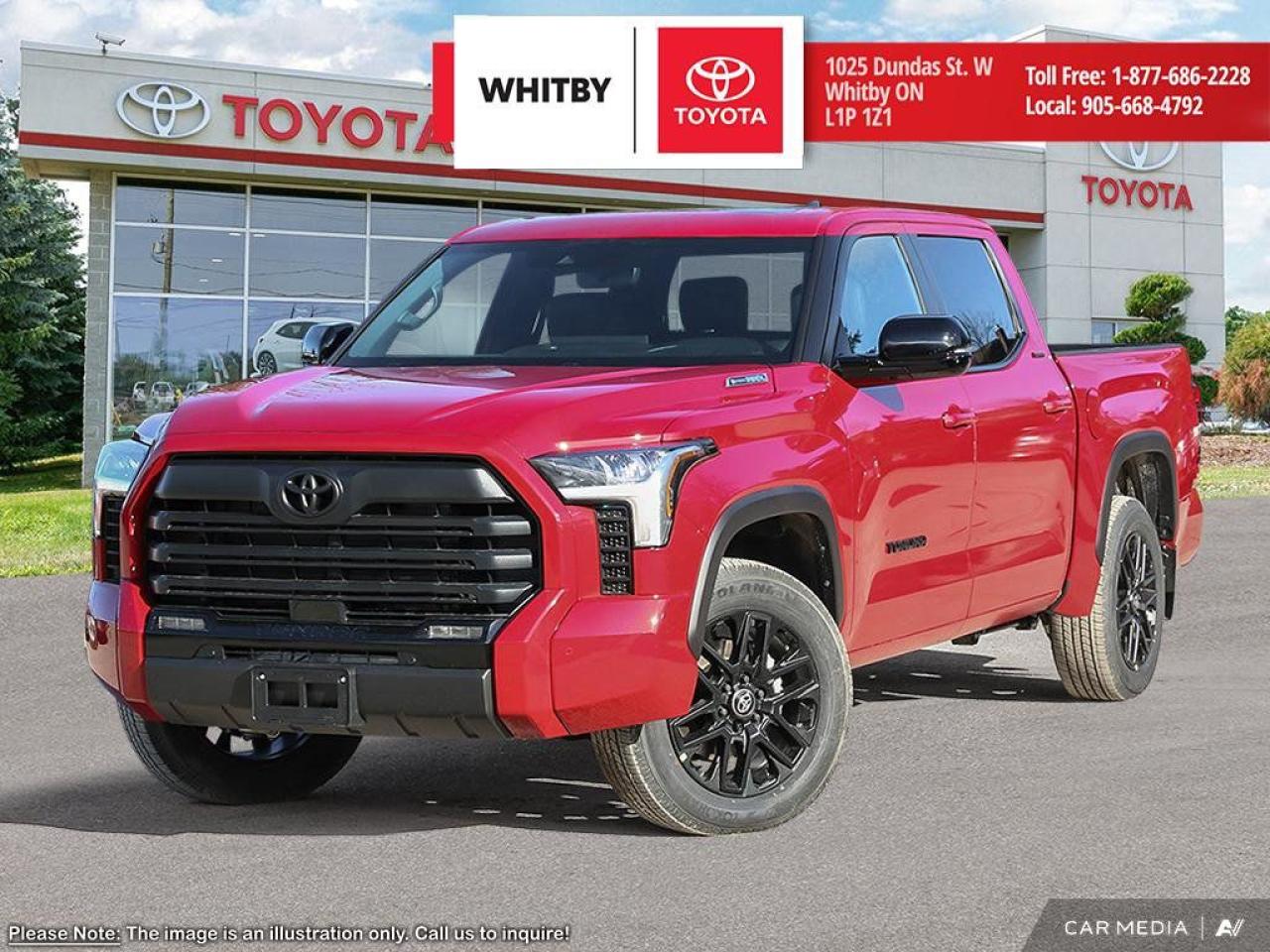 New 2025 Toyota Tundra Hybrid Limited Nightshade for sale in Whitby, ON