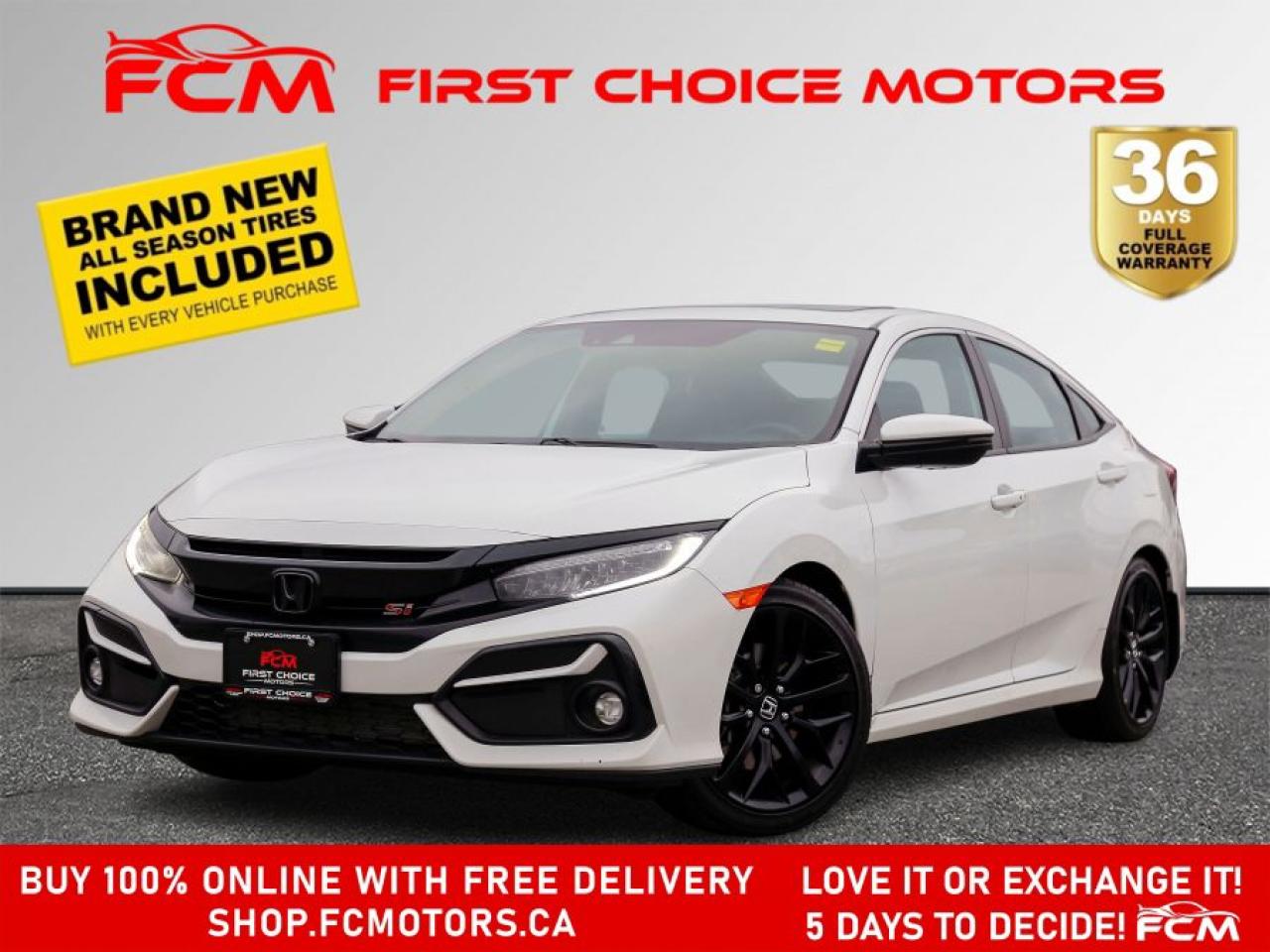 Used 2020 Honda Civic SI ~MANUAL, FULLY CERTIFIED WITH WARRANTY!!!!~ for sale in North York, ON