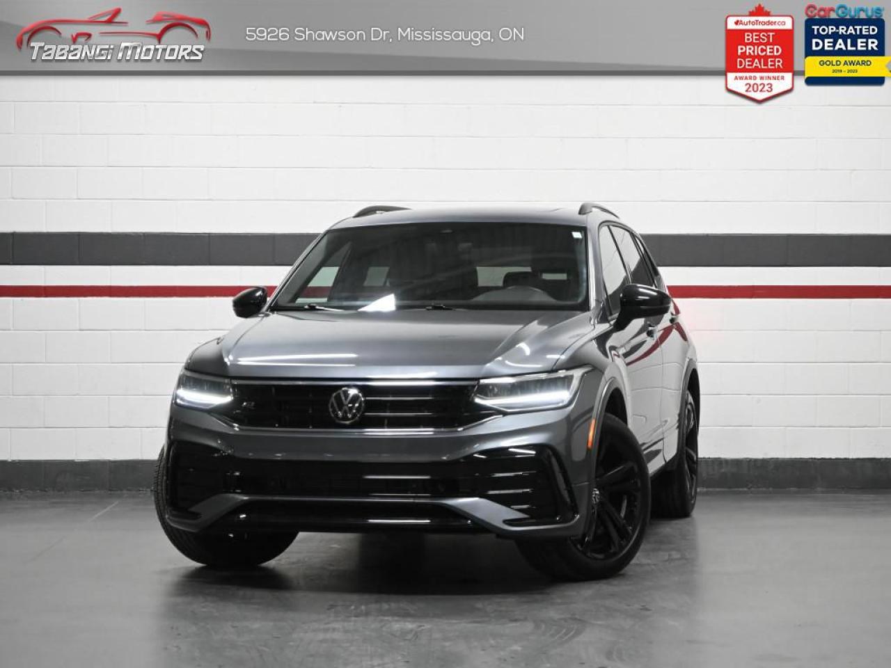 Used 2023 Volkswagen Tiguan Comfortline    R-Line Black Edition No Accident Ambient Lighting Panoramic Roof Remote Start for sale in Mississauga, ON