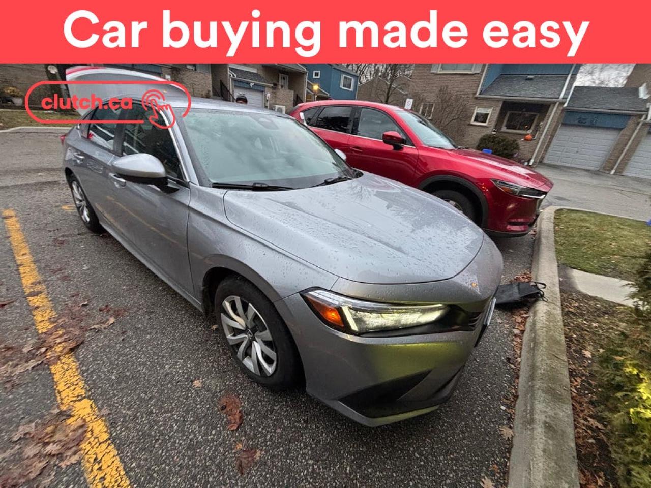 Used 2022 Honda Civic LX w/ Apple CarPlay & Android Auto, A/C, Rearview Cam for sale in Toronto, ON