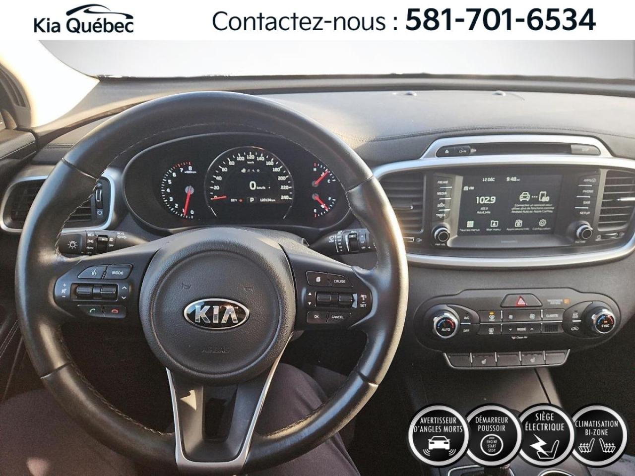 Used 2018 Kia Sorento LX* V6* AWD* 7 PLACES* BIZONE* CARPLAY* CAMERA* for sale in Québec, QC