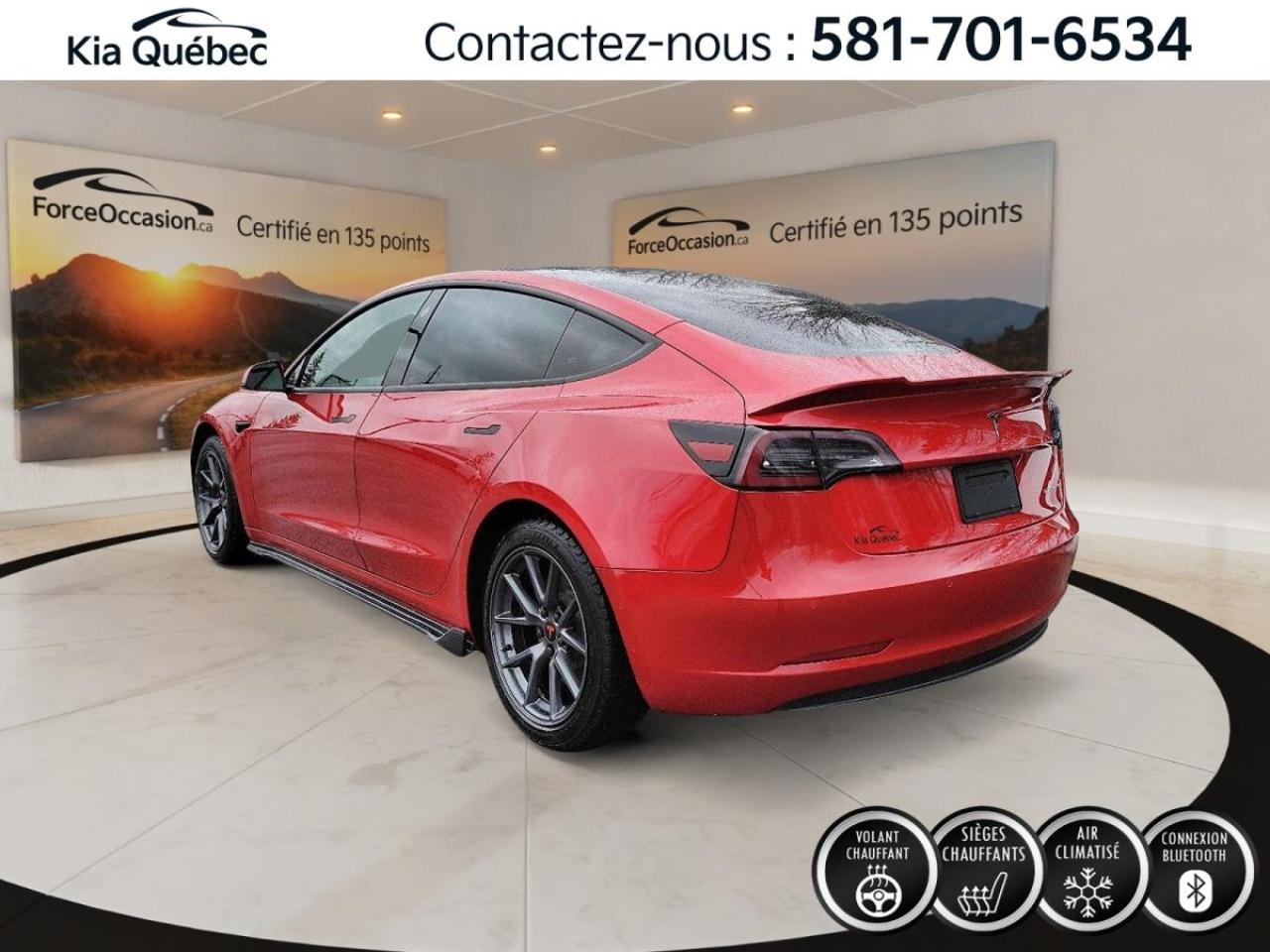 Used 2022 Tesla Model 3 LONG RANGE * AWD* GPS* BIZONE* CAMERA 360* for sale in Québec, QC