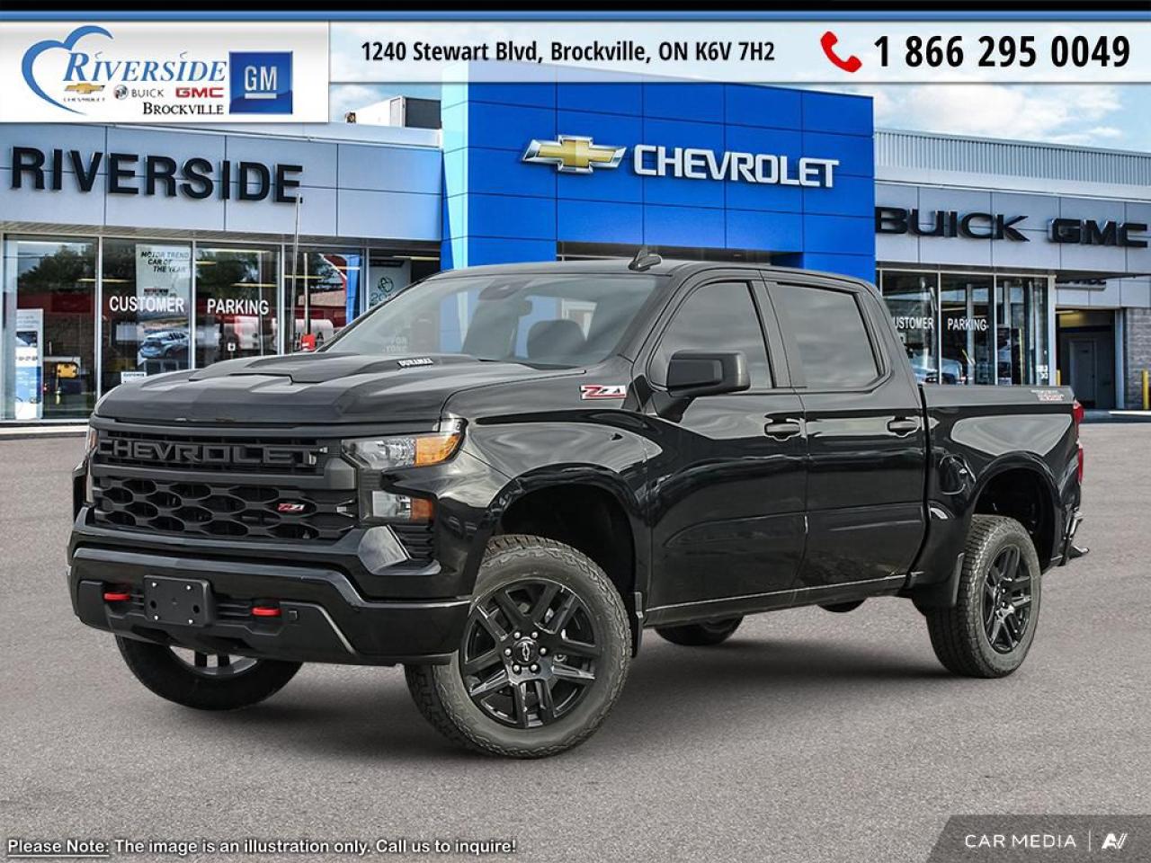 New 2025 Chevrolet Silverado 1500 Custom Trail Boss for sale in Brockville, ON