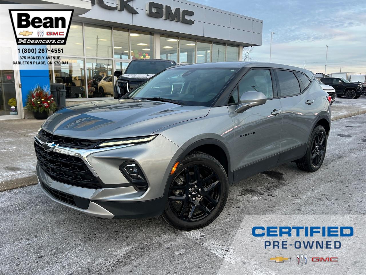 Used 2023 Chevrolet Blazer LT 2.0L 4CYL WITH REMOTE START/ENTRY, HEATED SEATS, CRUISE CONTROL, HD REAR VISION CAMERA, TRAILERING PACKAGE, APPLE CARPLAY AND ANDROID AUTO for sale in Carleton Place, ON