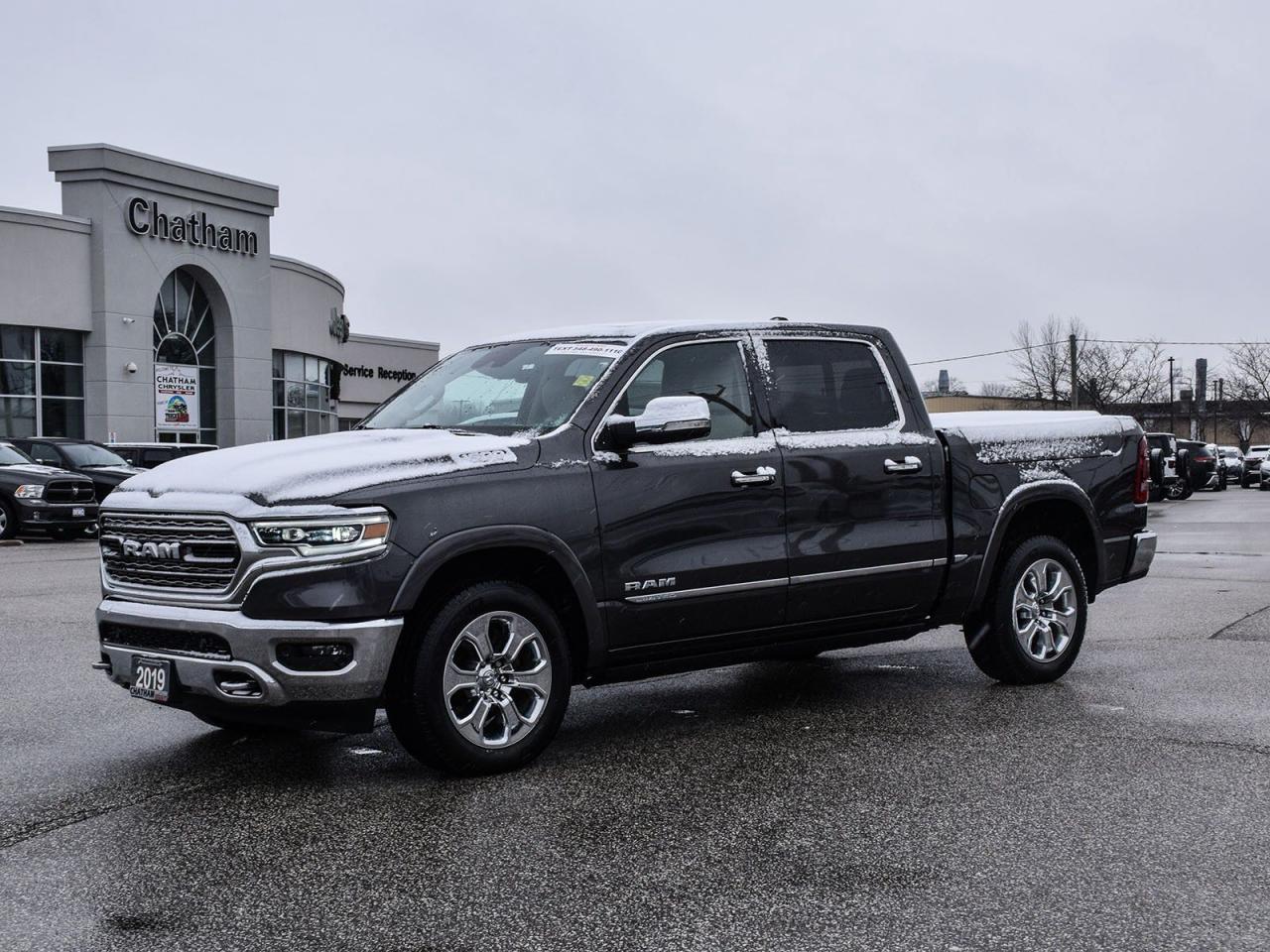 Used 2019 RAM 1500 Limited LIMITED NAVIGATION SUNROOF RAM BOX ONE OWNER for sale in Chatham, ON