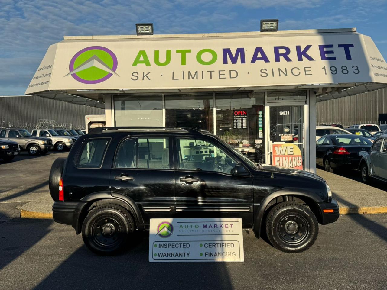 Used 2004 Suzuki Vitara LX IMMACULATE 4X4 5SPD INSPECTED W/BCAA MBRSHP & WRNTY! for sale in Langley, BC