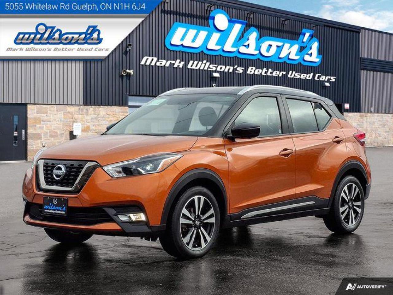 Used 2019 Nissan Kicks SR  | Leather | Heated Seats | Bose Audio | Remote Start | Reverse Cam | Blind Spot | and More! for sale in Guelph, ON