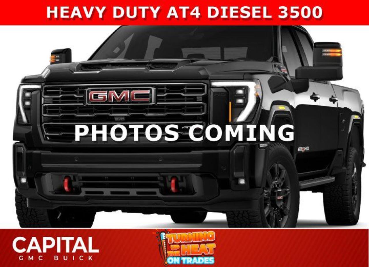 New 2025 GMC Sierra 3500 HD Crew Cab AT4 for sale in Edmonton, AB