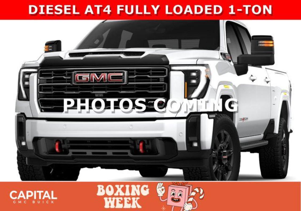 New 2025 GMC Sierra 3500 HD Crew Cab AT4 for sale in Edmonton, AB