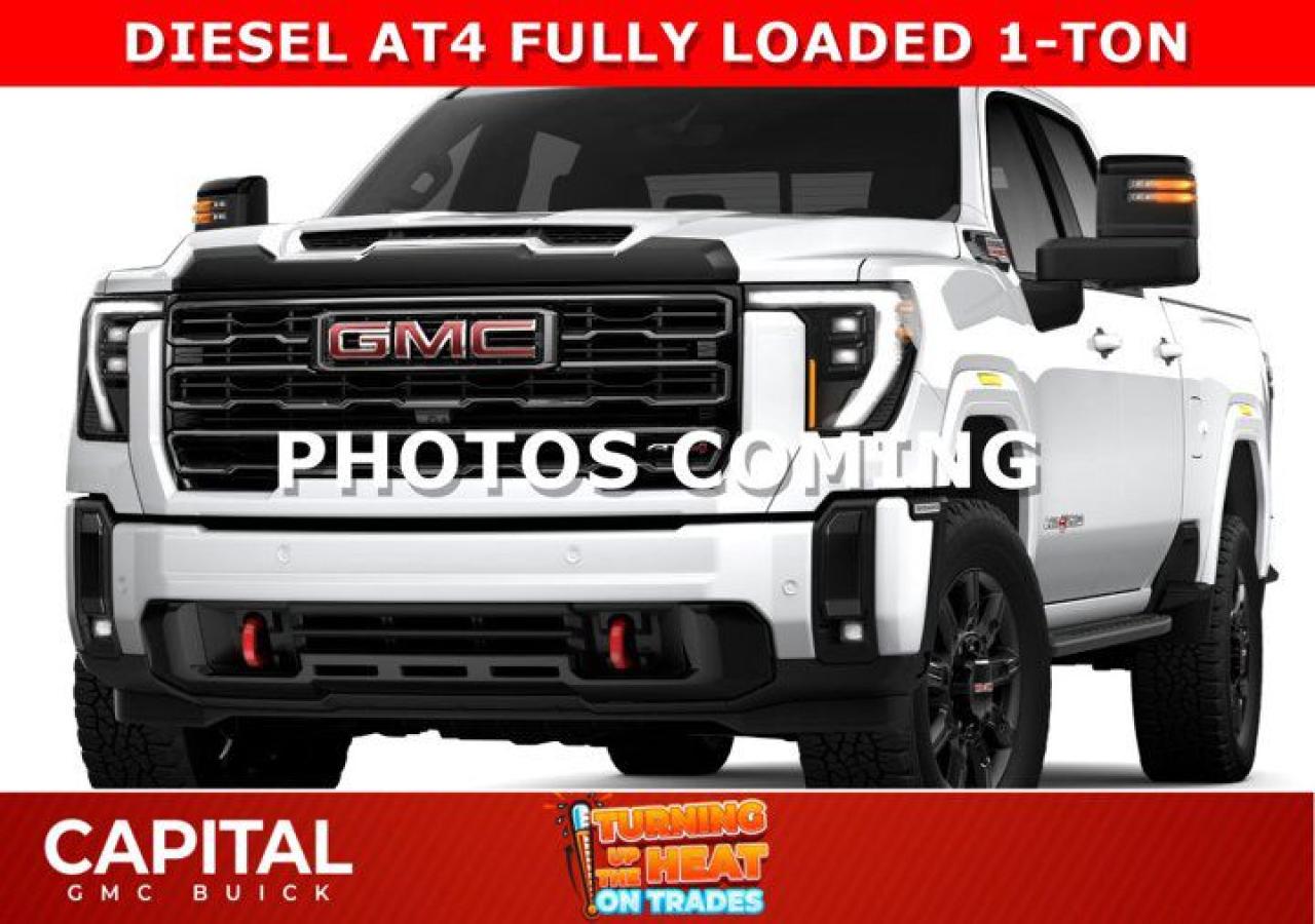 New 2025 GMC Sierra 3500 HD Crew Cab AT4 for sale in Edmonton, AB