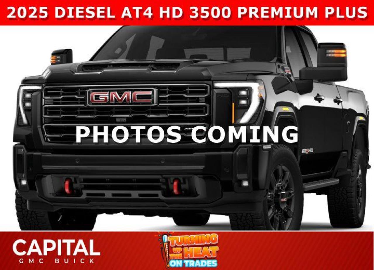 New 2025 GMC Sierra 3500 HD Crew Cab AT4 for sale in Edmonton, AB