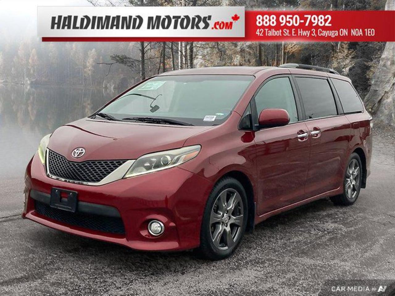 Used 2017 Toyota Sienna SE for sale in Cayuga, ON