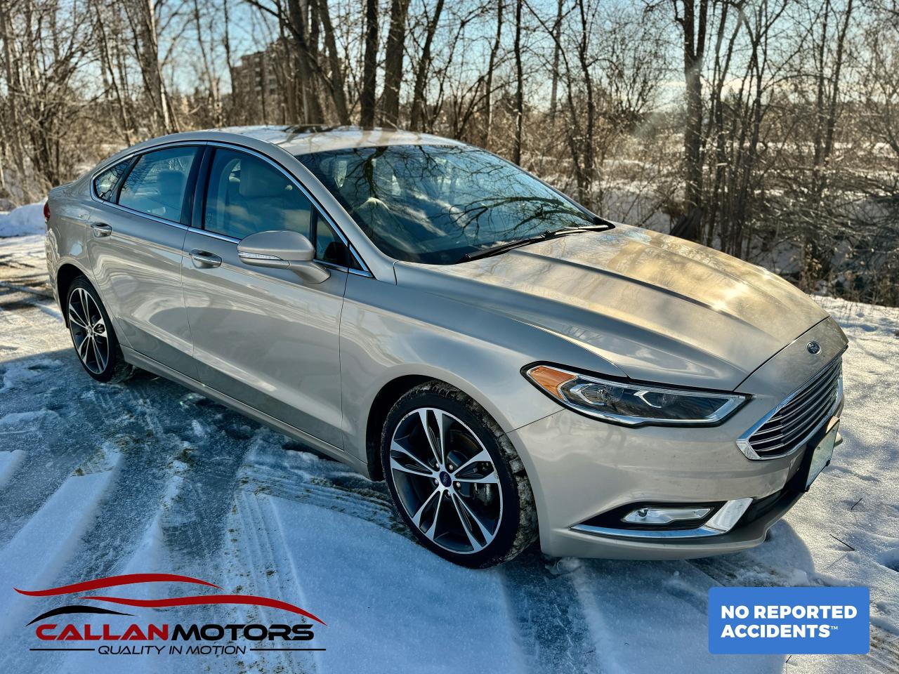 Used 2018 Ford Fusion Titanium AWD Sunroof | Clean Carfax for sale in Perth, ON