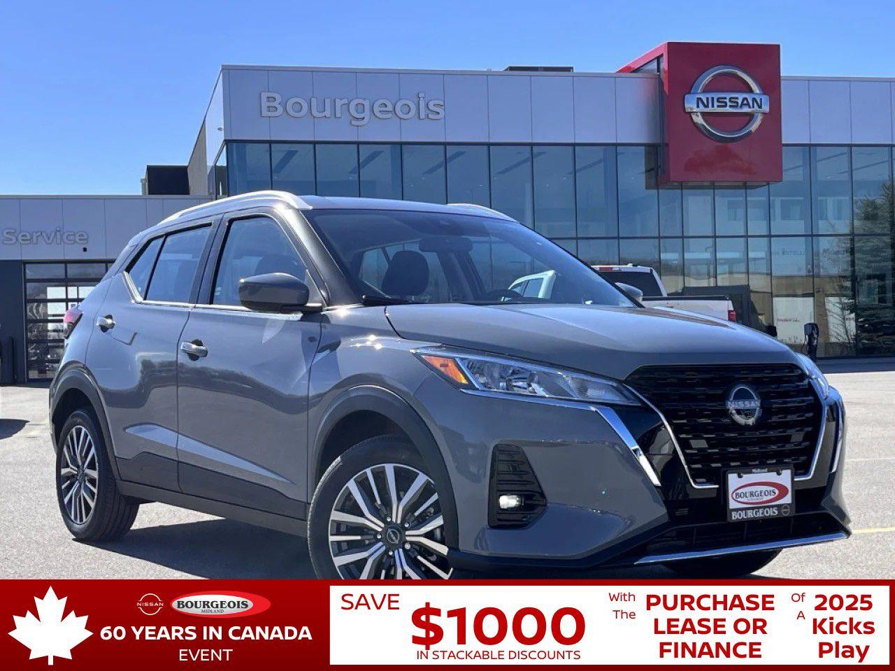 Used 2025 Nissan Kicks Play SV FWD for sale in Midland, ON