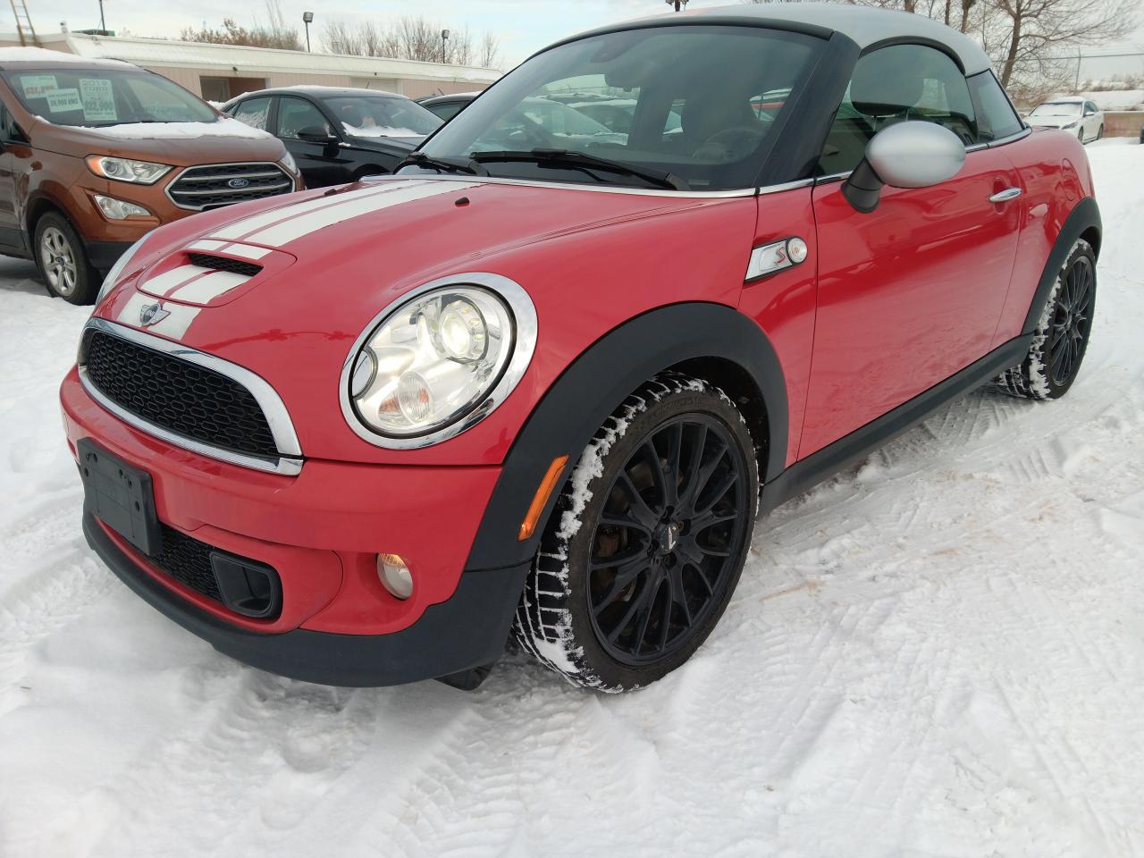 Used 2012 MINI Cooper Coupe S Coupe, Leather, NAV, Htd Seats, Harmon Kardon for sale in Edmonton, AB